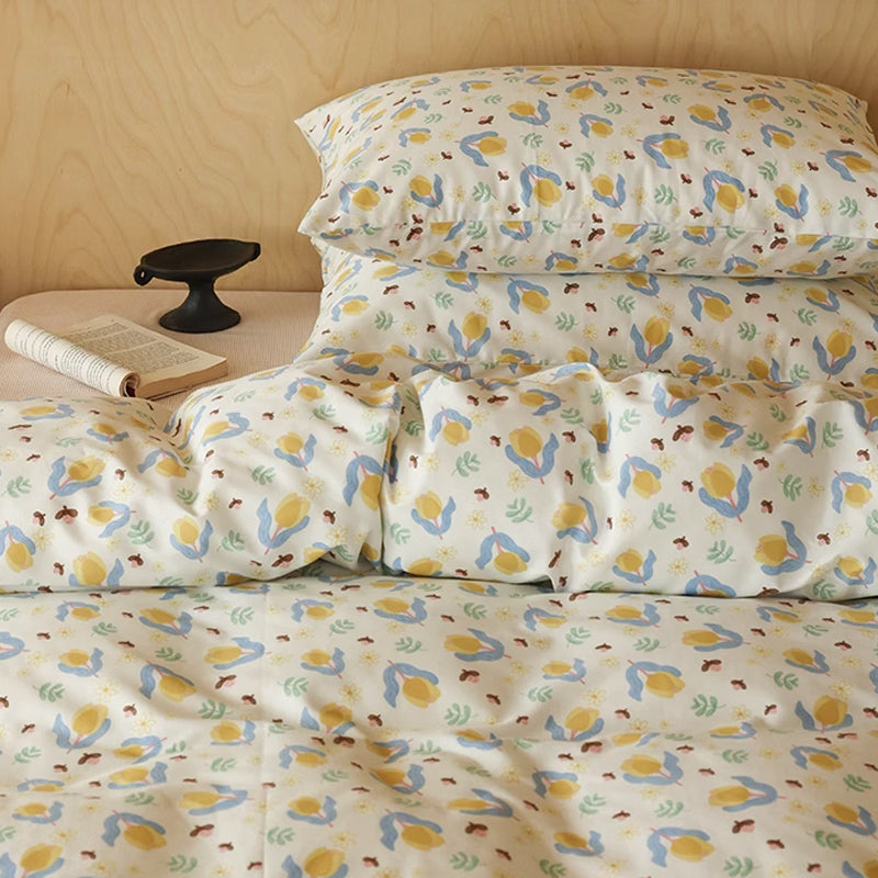 7design cotton flower bedlinen set