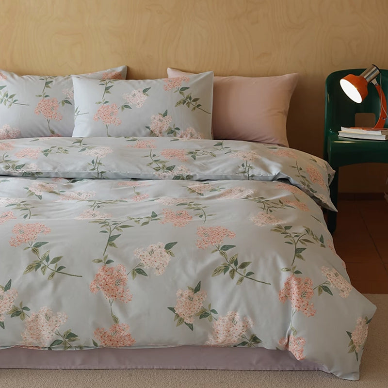 6design cotton flower bedlinen set
