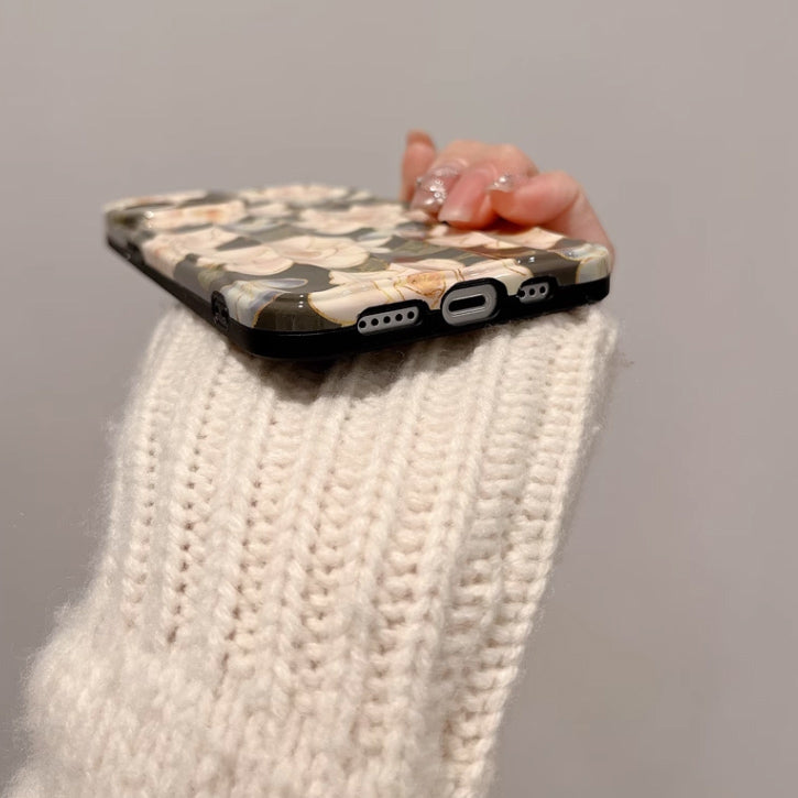 chic flower iPhone case