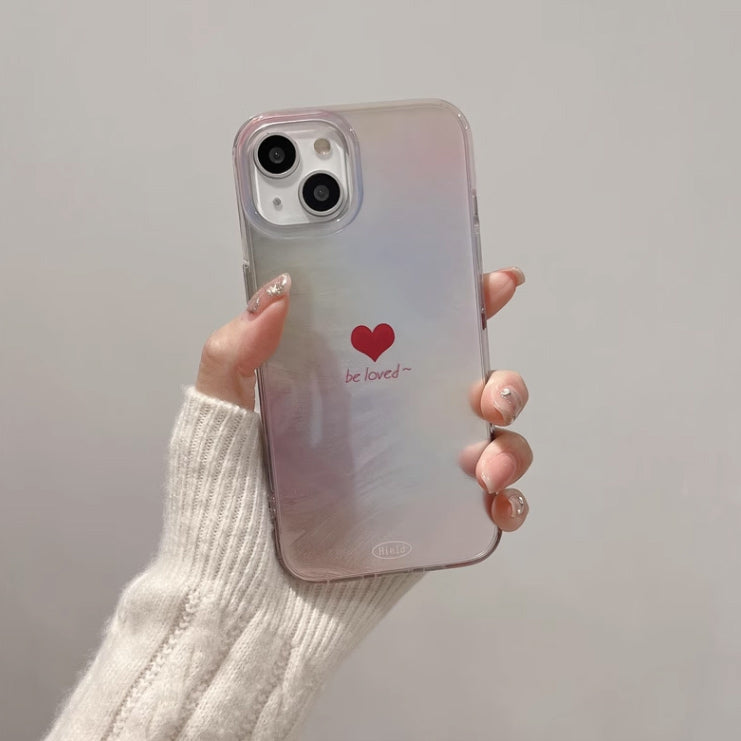 aurora heart iPhone case