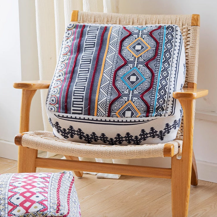 6design ethnic square cushion cover