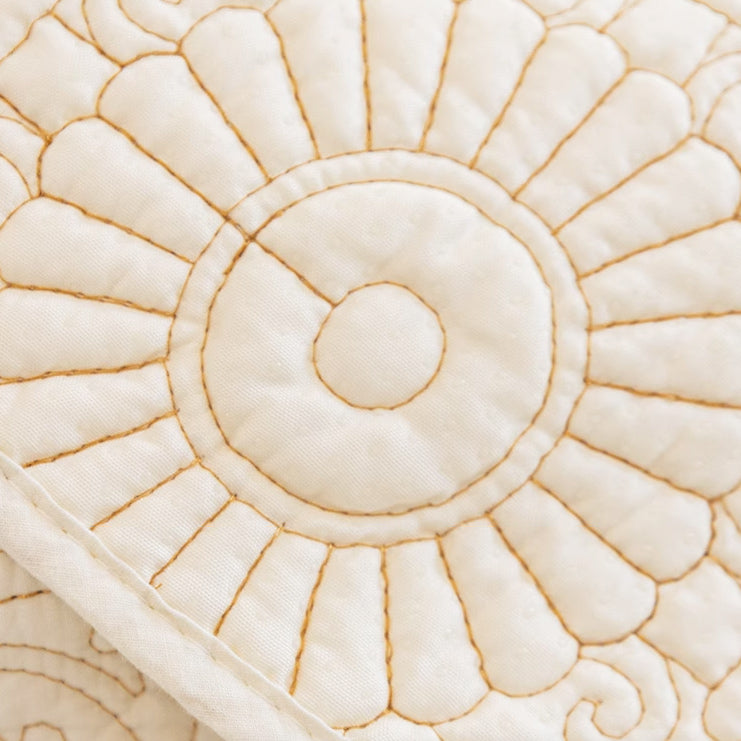 3color ethnic stitch sofa cover