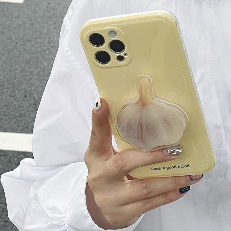 garlic grip iPhone case