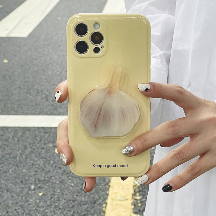 garlic grip iPhone case