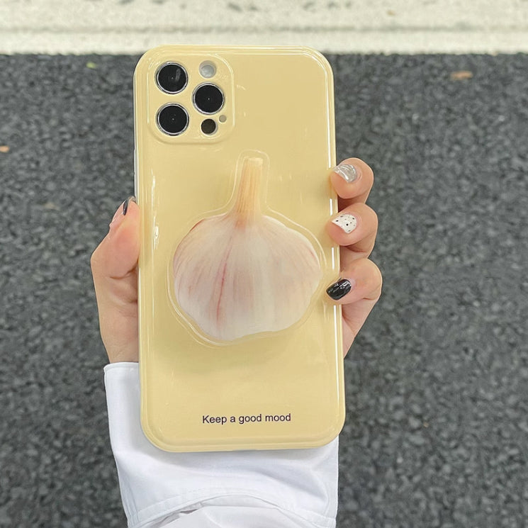 garlic grip iPhone case