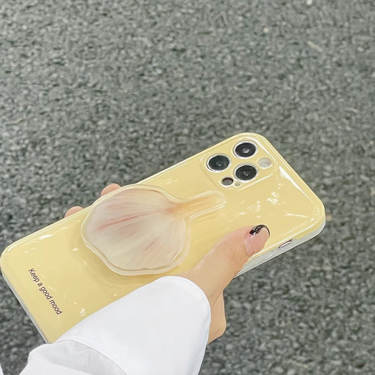 garlic grip iPhone case