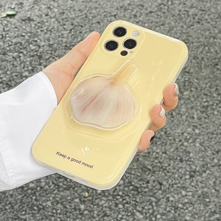 garlic grip iPhone case
