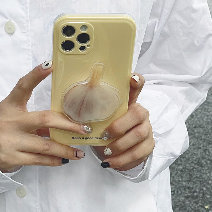 garlic grip iPhone case