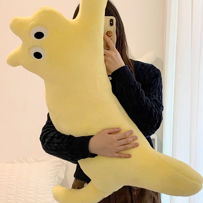 4color cat body pillow