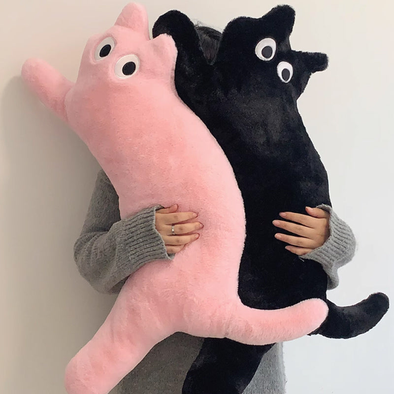 4color cat body pillow