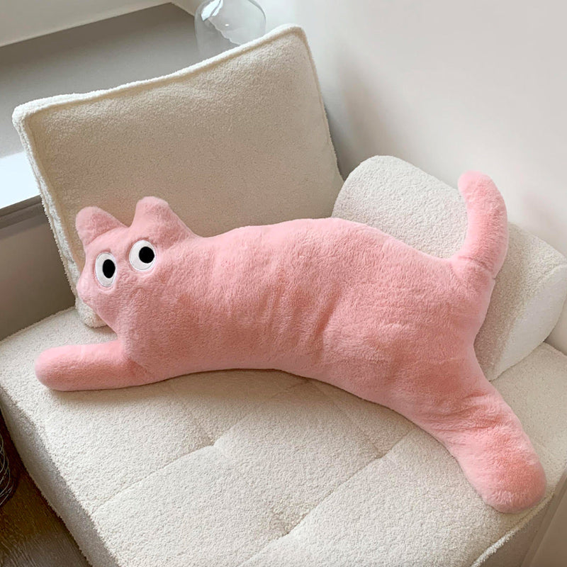 4color cat body pillow