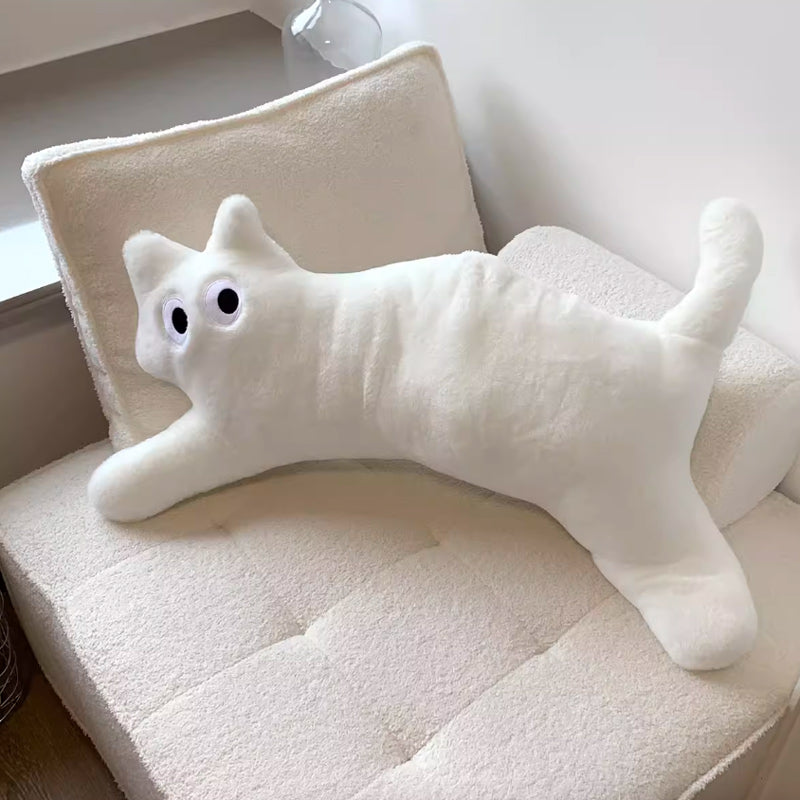 4color cat body pillow
