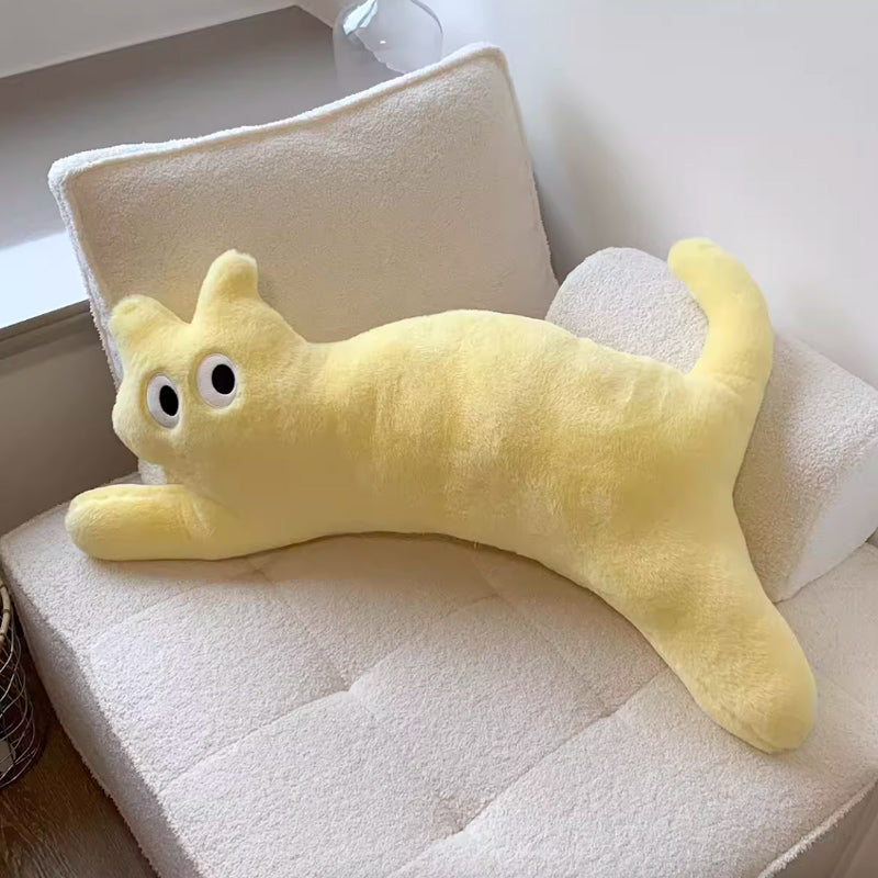 4color cat body pillow