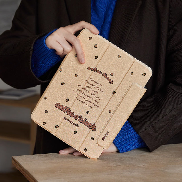 coffee beans iPad case