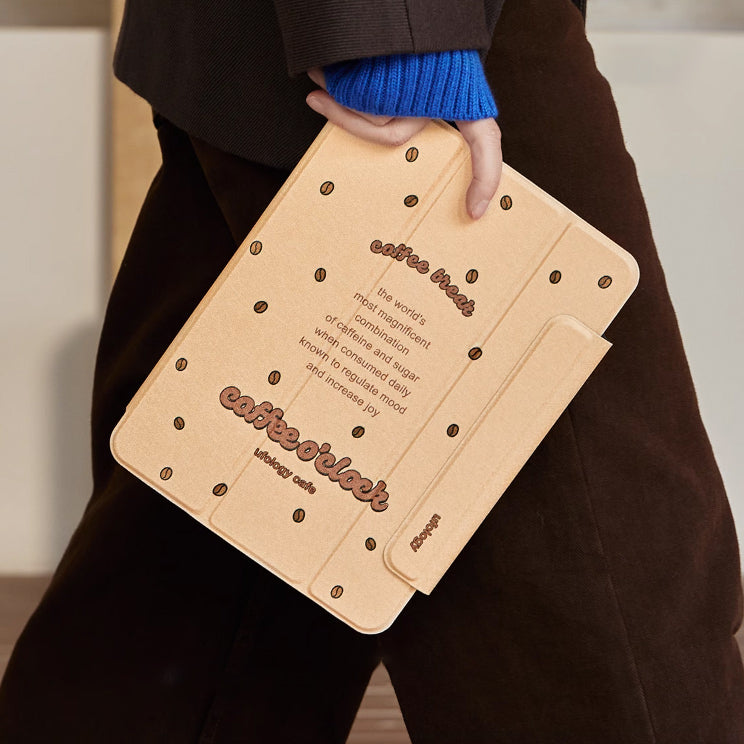 coffee beans iPad case