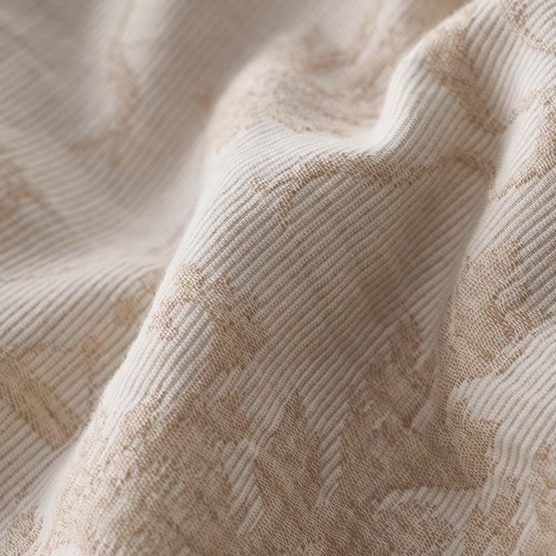 7design jacquard flower bedlinen set