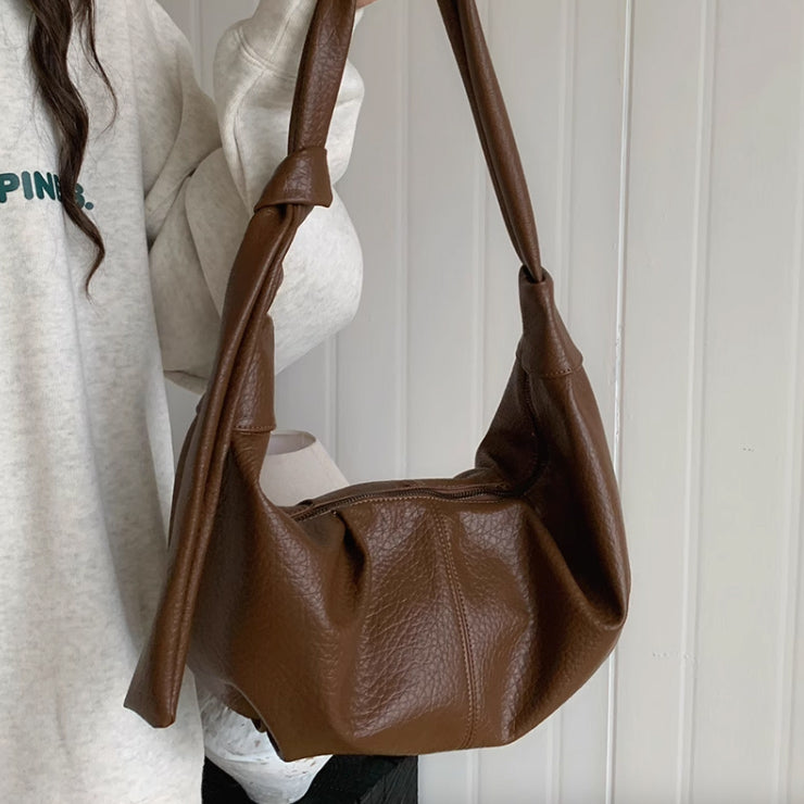 3color tack leather bag
