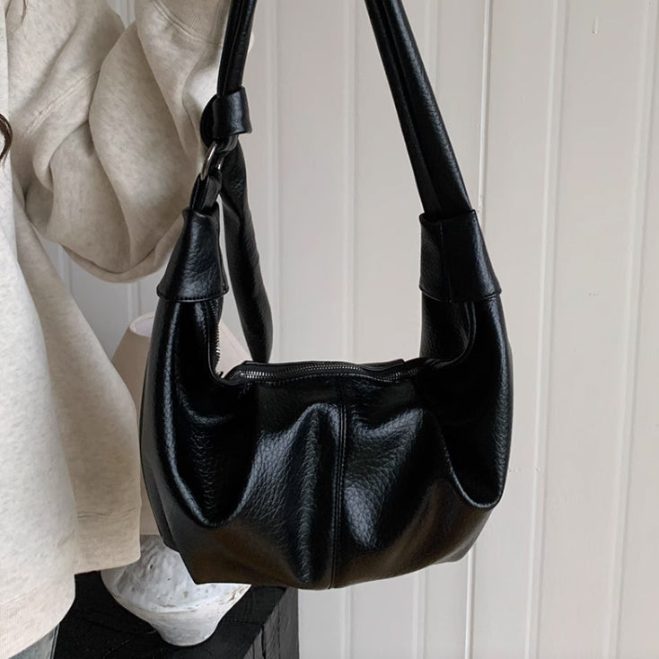 3color tack leather bag