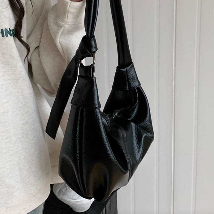 3color tack leather bag