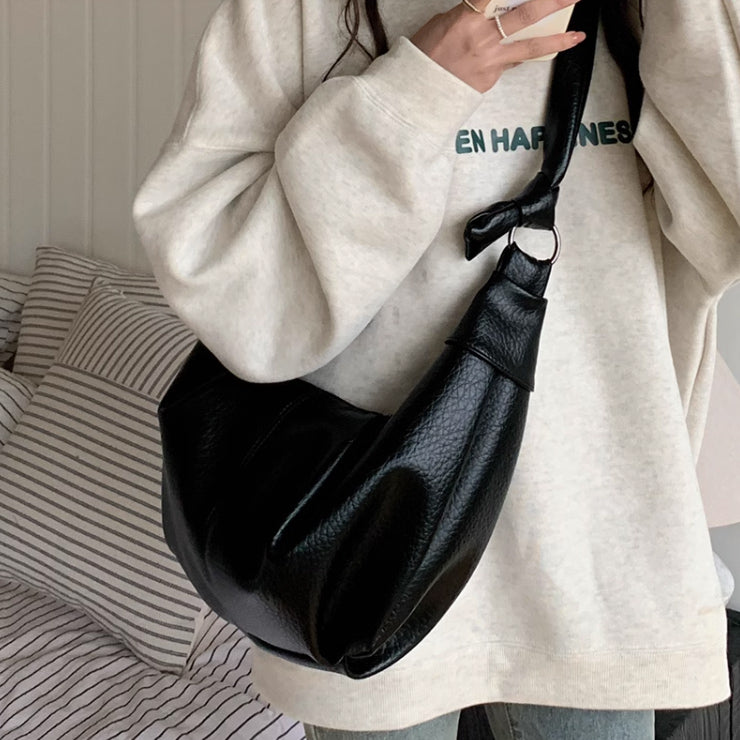 3color tack leather bag