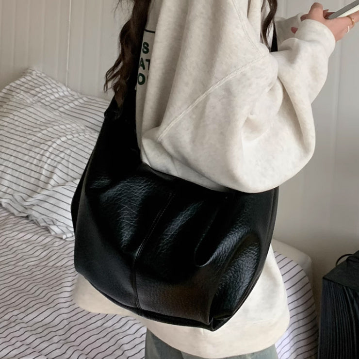 3color tack leather bag