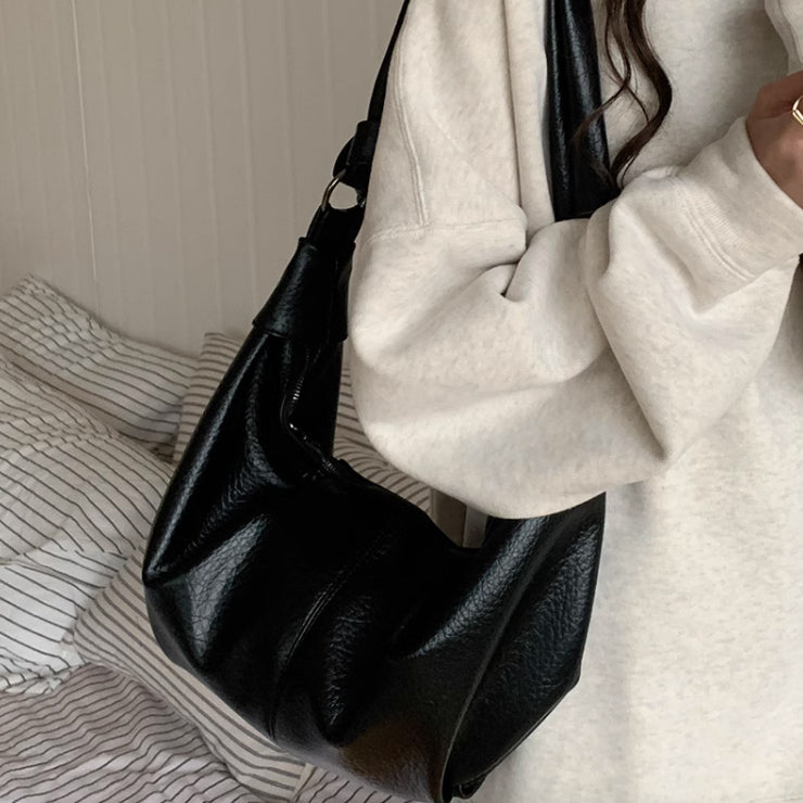 3color tack leather bag
