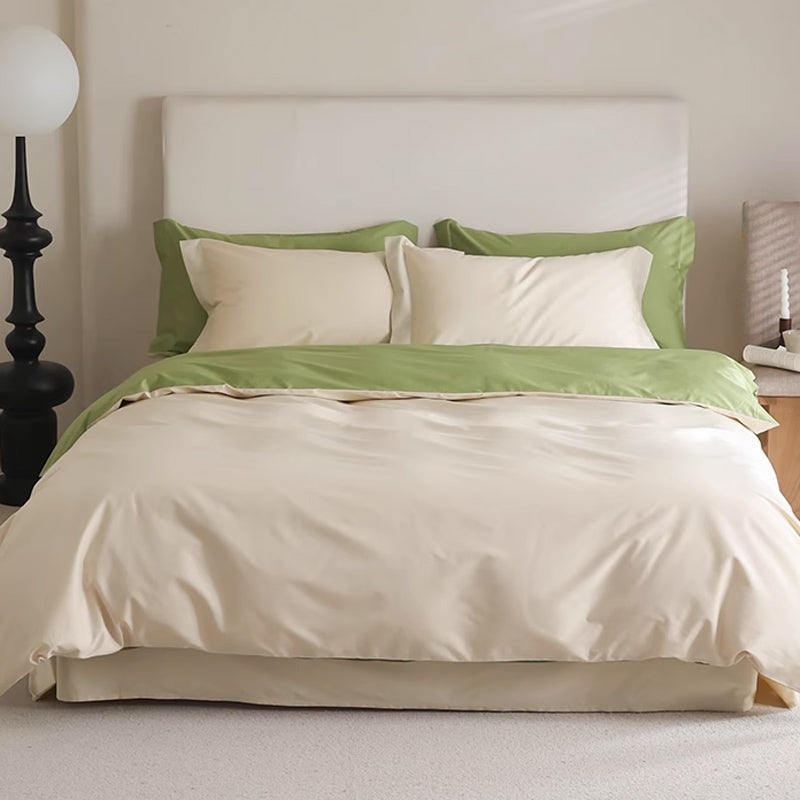 6color simple cotton bedlinen set