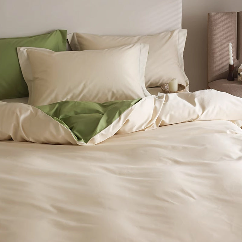 6color simple cotton bedlinen set