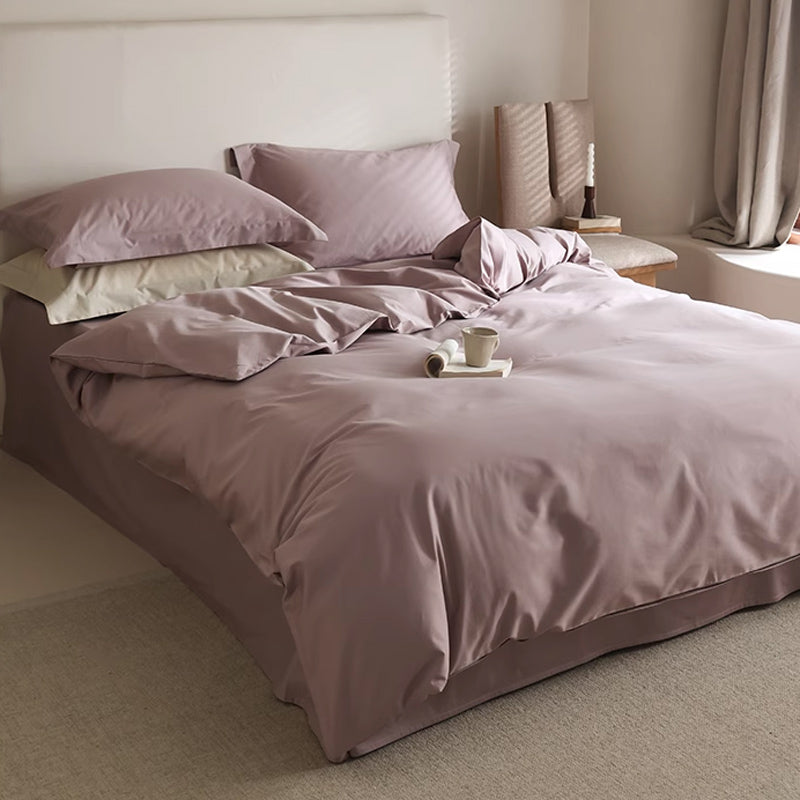 6color simple cotton bedlinen set