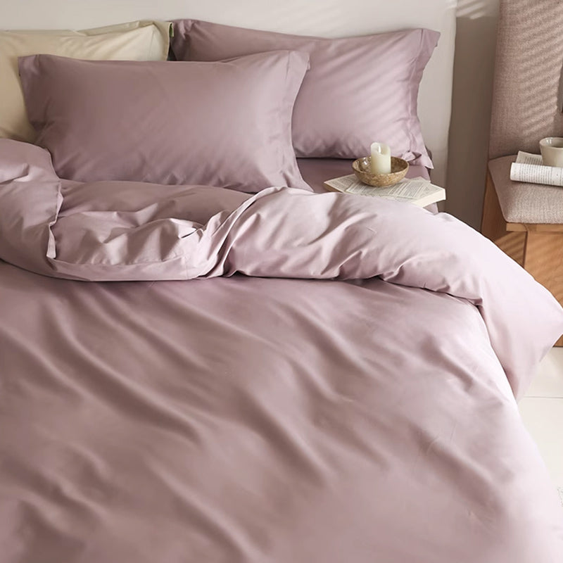 6color simple cotton bedlinen set