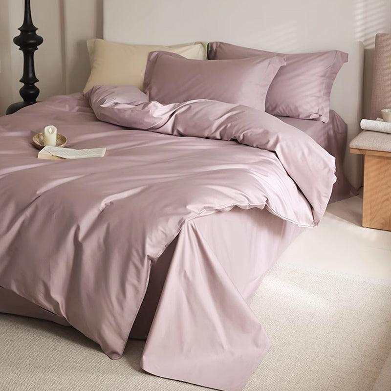 6color simple cotton bedlinen set