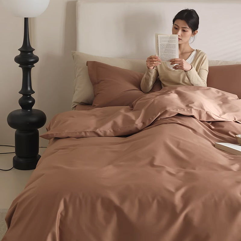 6color simple cotton bedlinen set