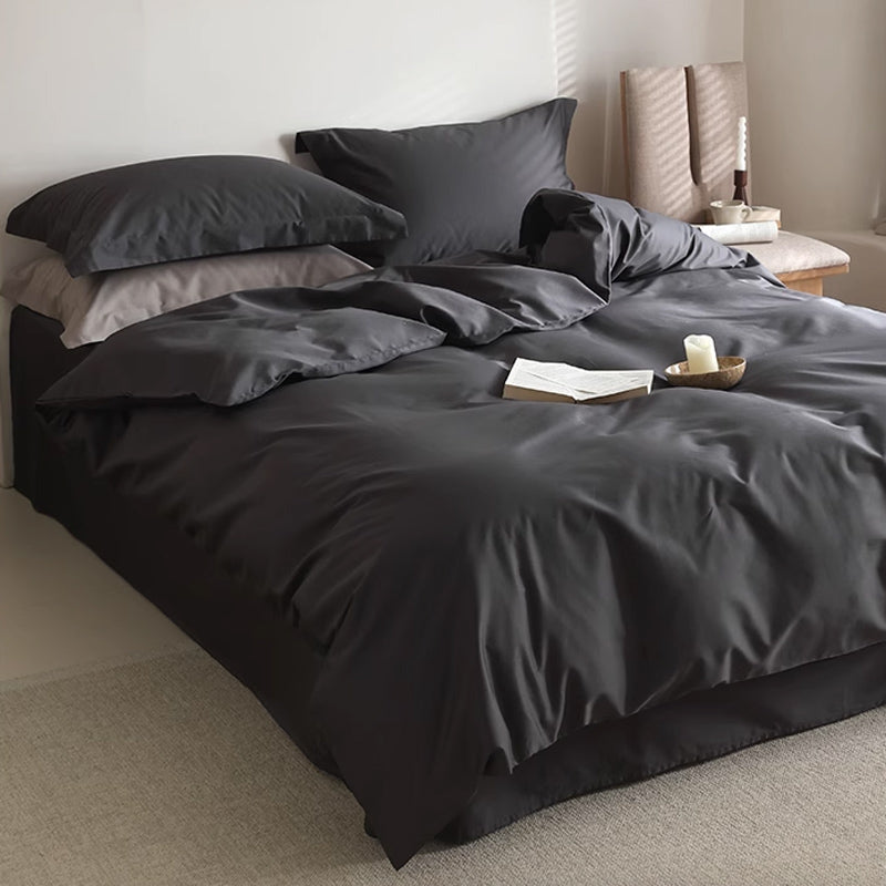 6color simple cotton bedlinen set