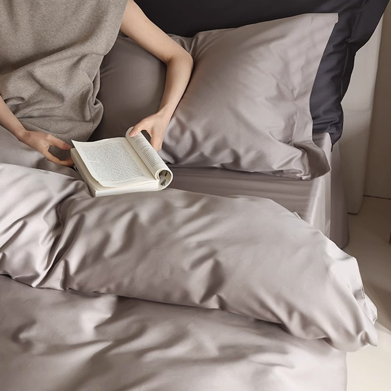 6color simple cotton bedlinen set