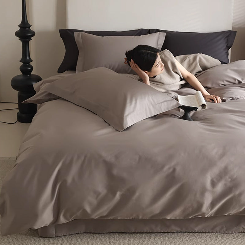 6color simple cotton bedlinen set