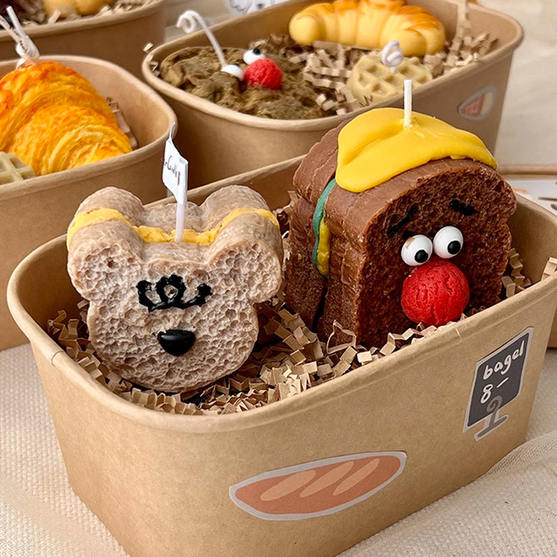 4design pop bread candle