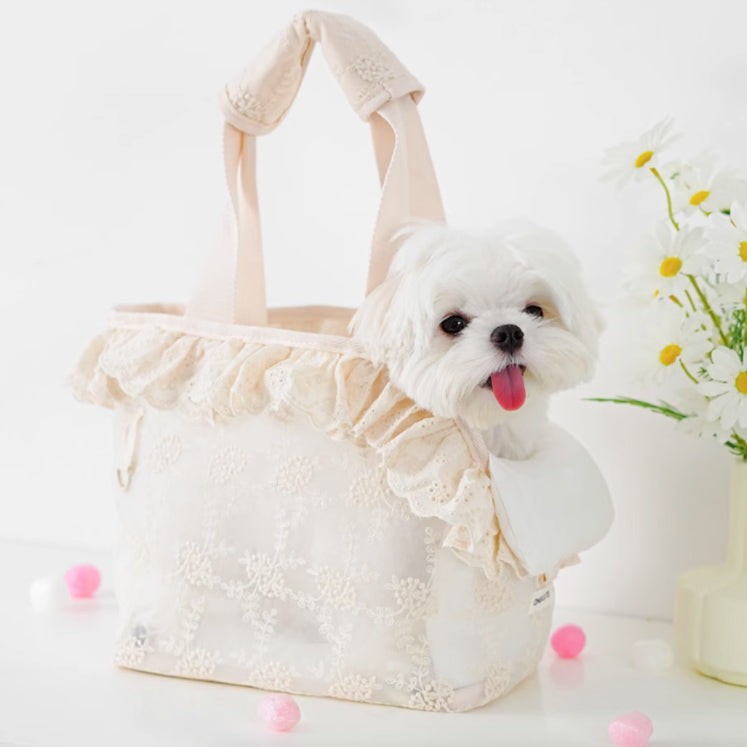 flower lace bag