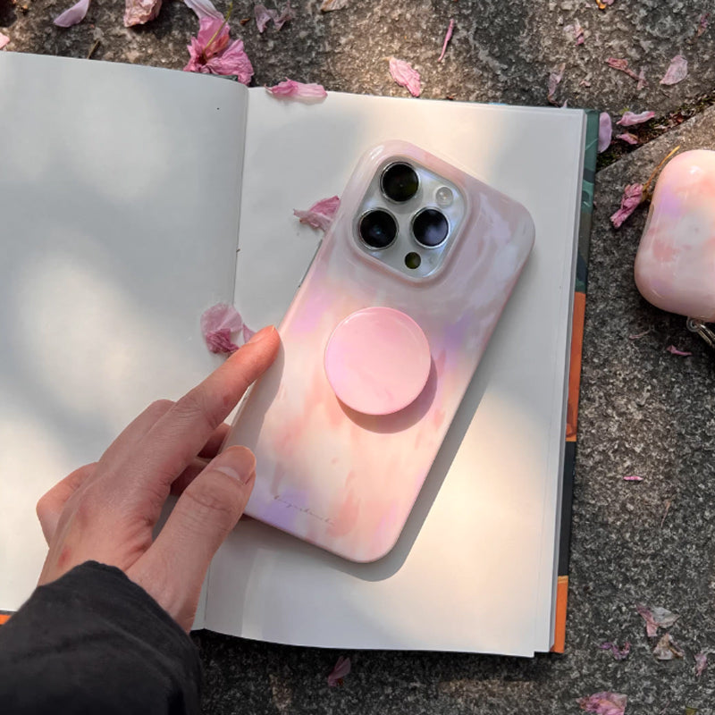 pink marble iPhone case