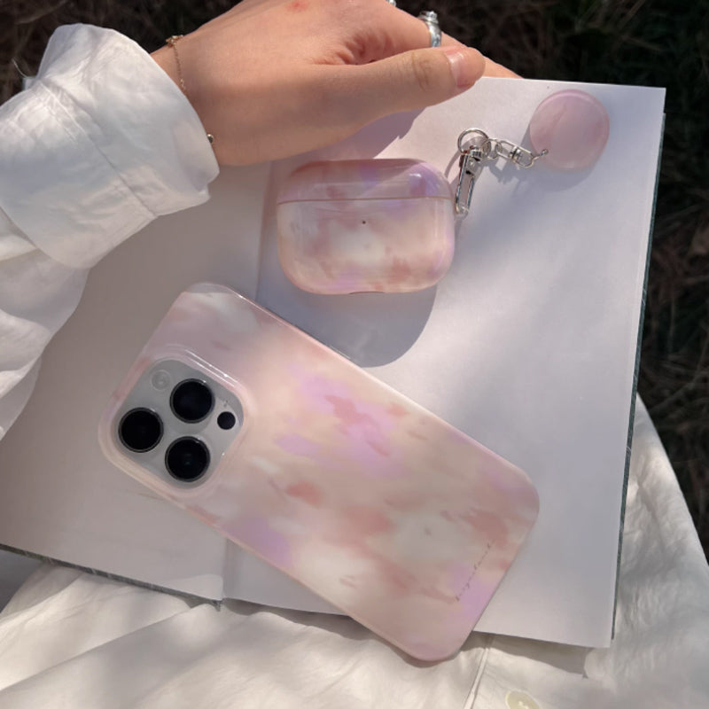 pink marble iPhone case