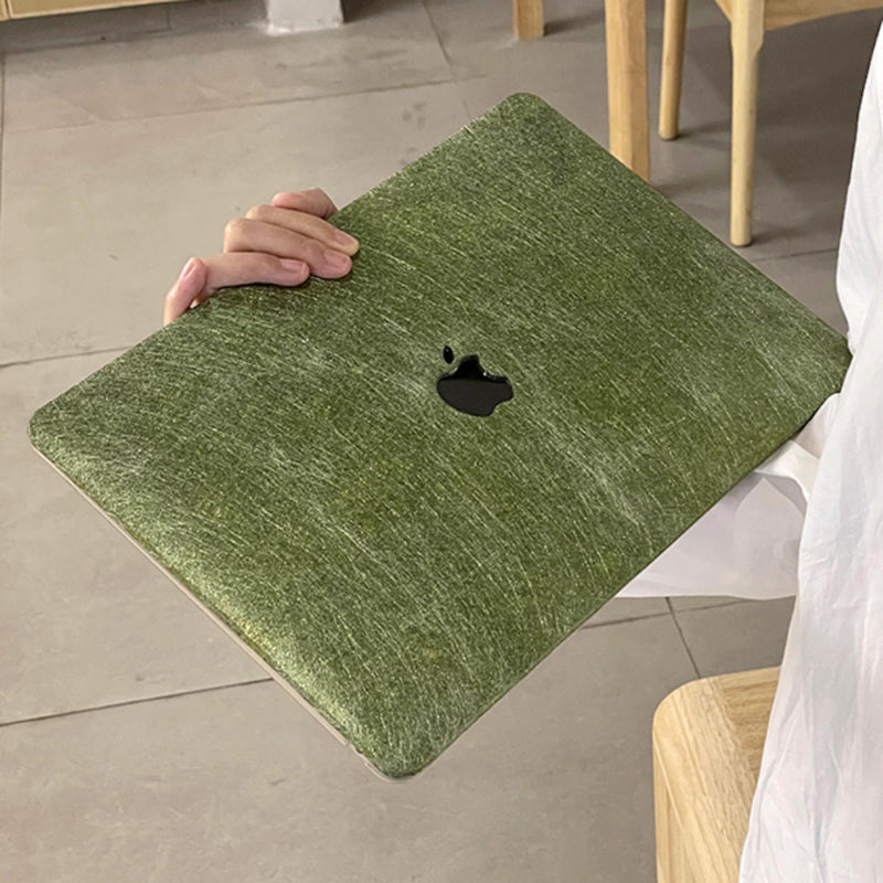 metal green Mac book case