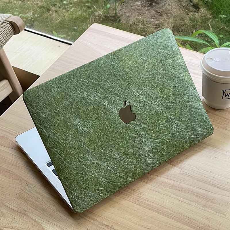 metal green Mac book case