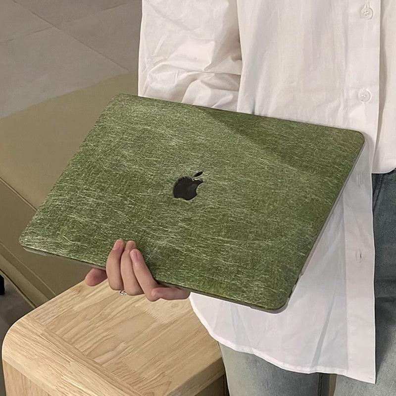 metal green Mac book case