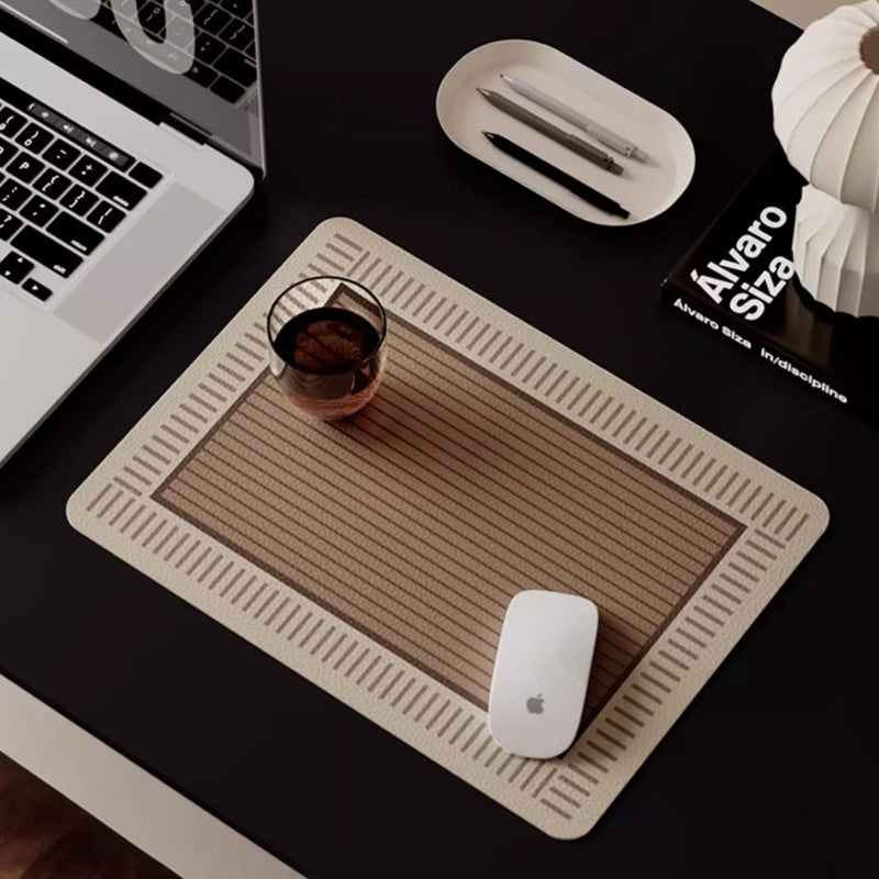 2color simple stripe place mat