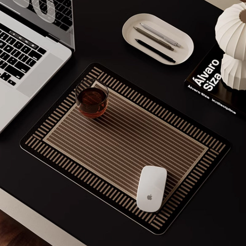 2color simple stripe place mat