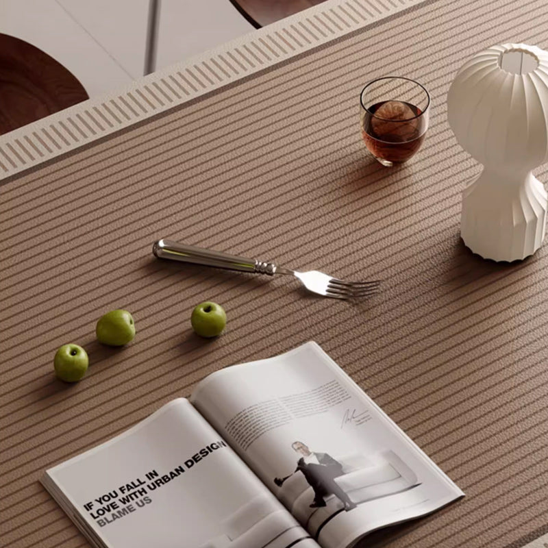 2color simple stripe table mat
