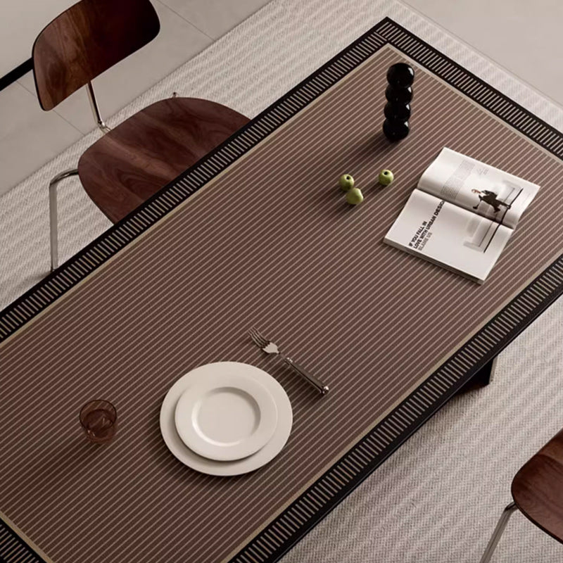 2color simple stripe table mat