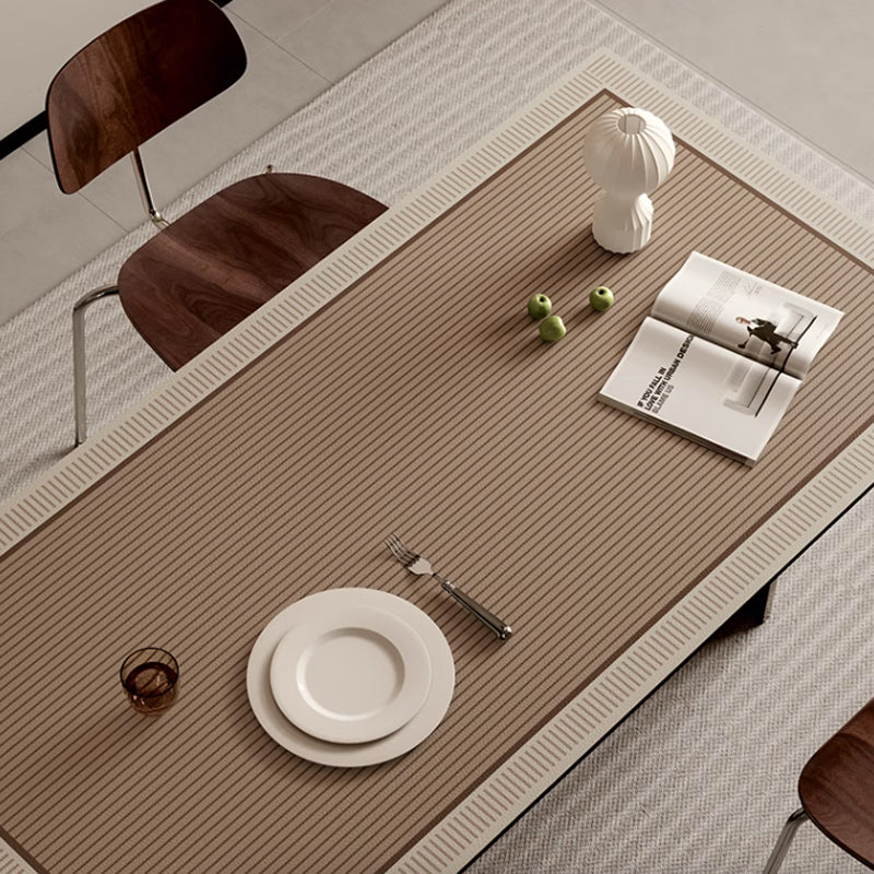 2color simple stripe table mat