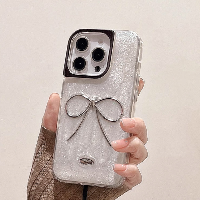 metal ribbon iPhone case