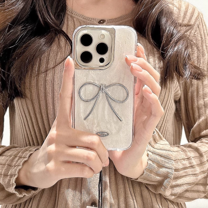 metal ribbon iPhone case