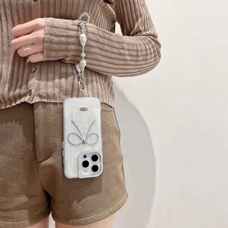 metal ribbon iPhone case